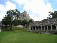 Uxmal pyramid